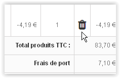 Refaire le calcul avec un autre code promo FAN ZESTE TANGO